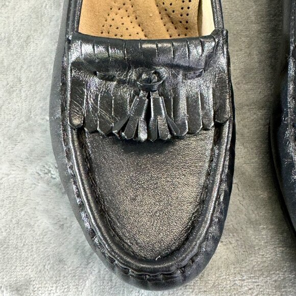 SAS Womens shoes size 7.5N Grey all day comfort loafers slip on - Picture 7 of 16